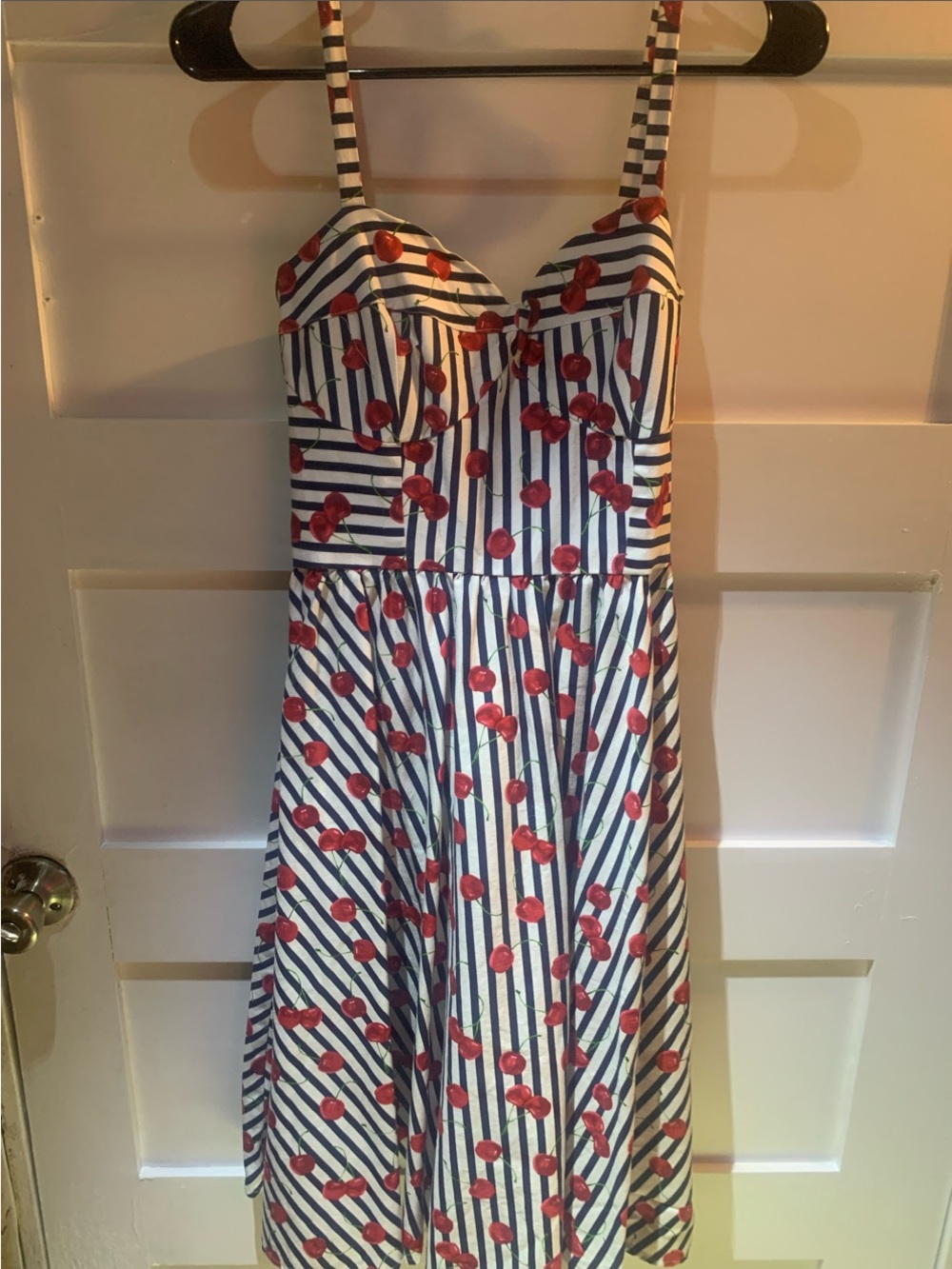 Be Mine 1950s Sweet Cherry Swing Dress by the brand Stop Staring!